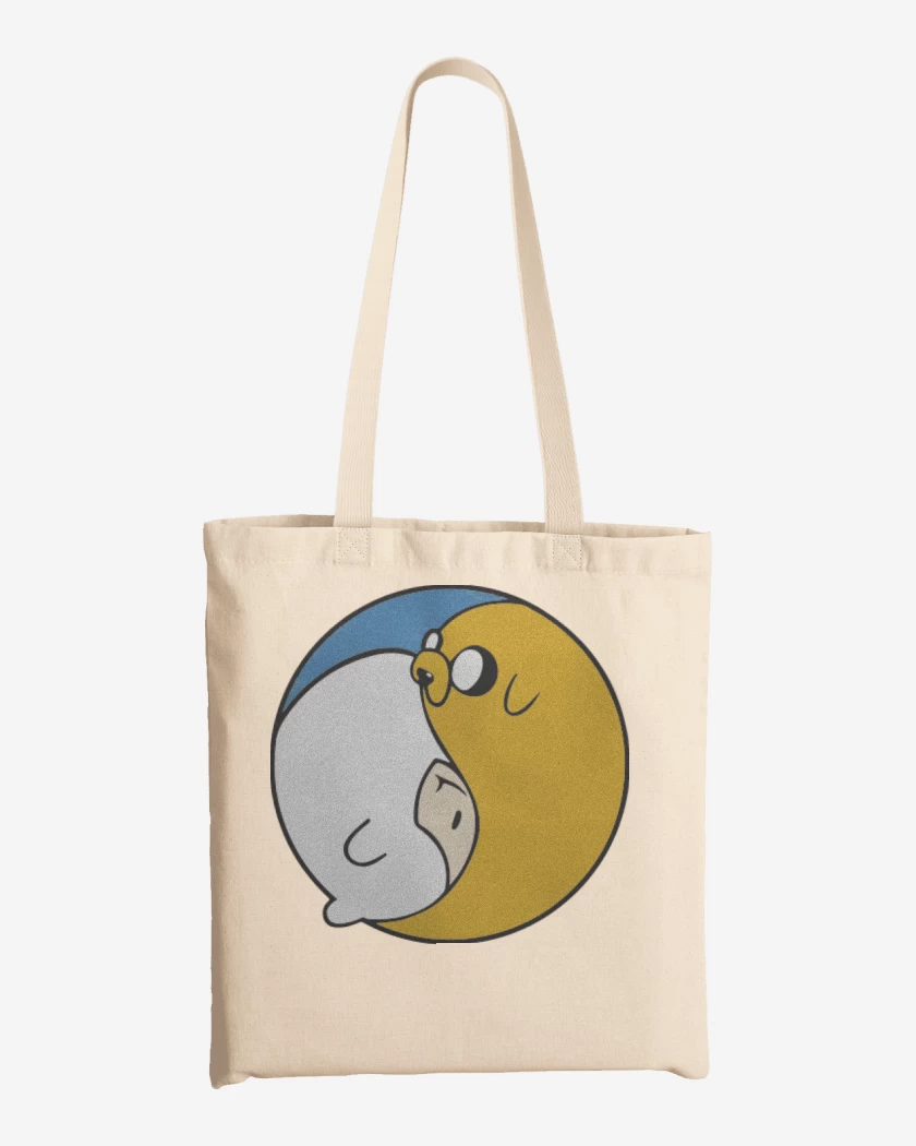 Totebag Ying Yang hora de aventura
