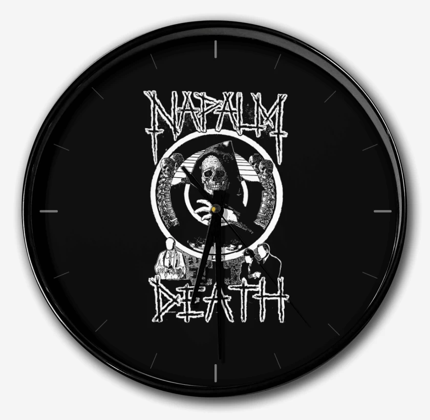 Reloj Negro de Napalm Death ST