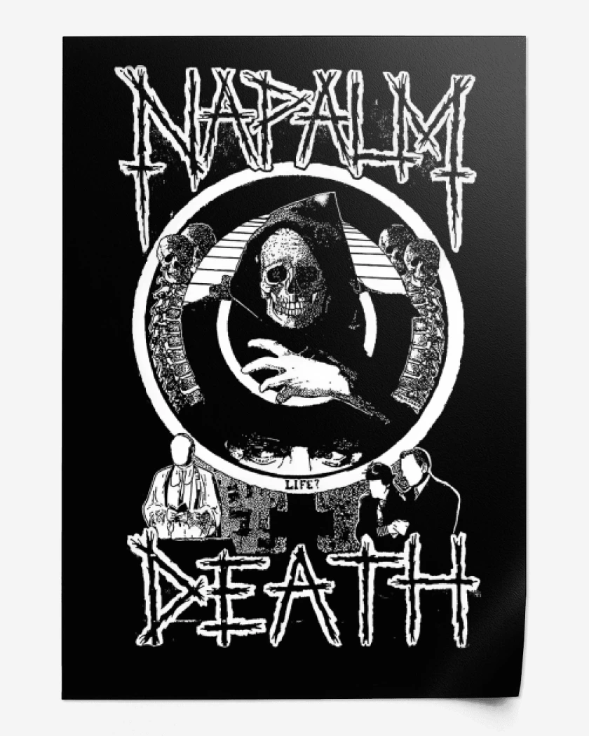 Print Napalm Death ST