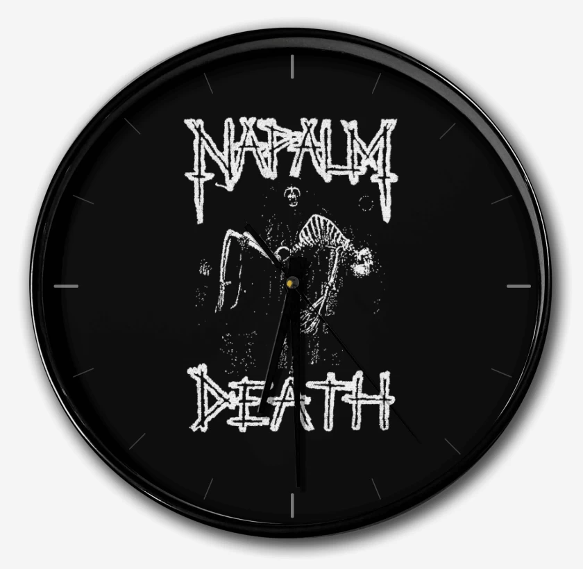 Reloj Negro de Napalm Death Demo
