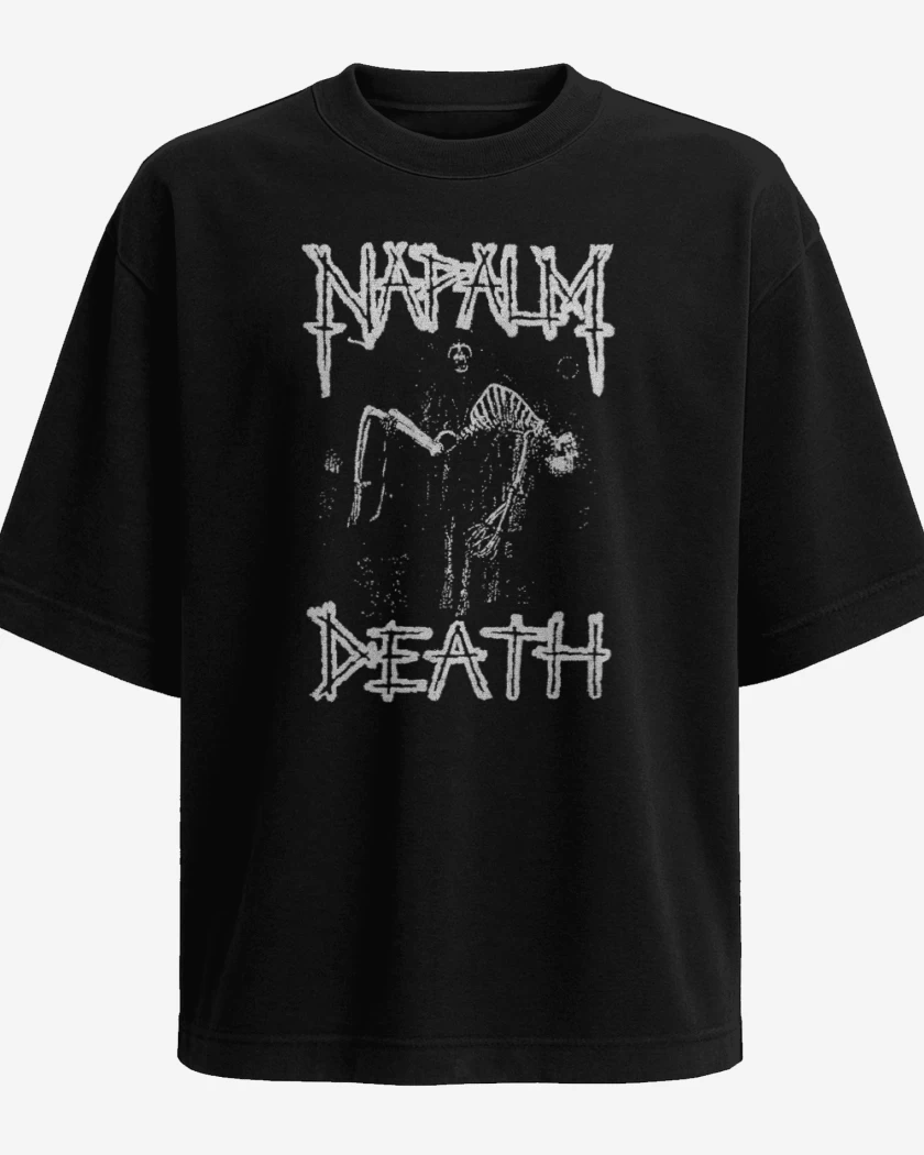 Polera Oversize Napalm Death Demo