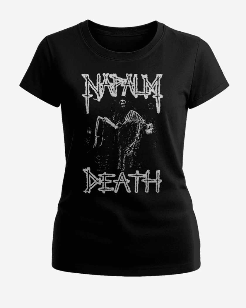 Polera de Mujer Negro de Napalm Death Demo