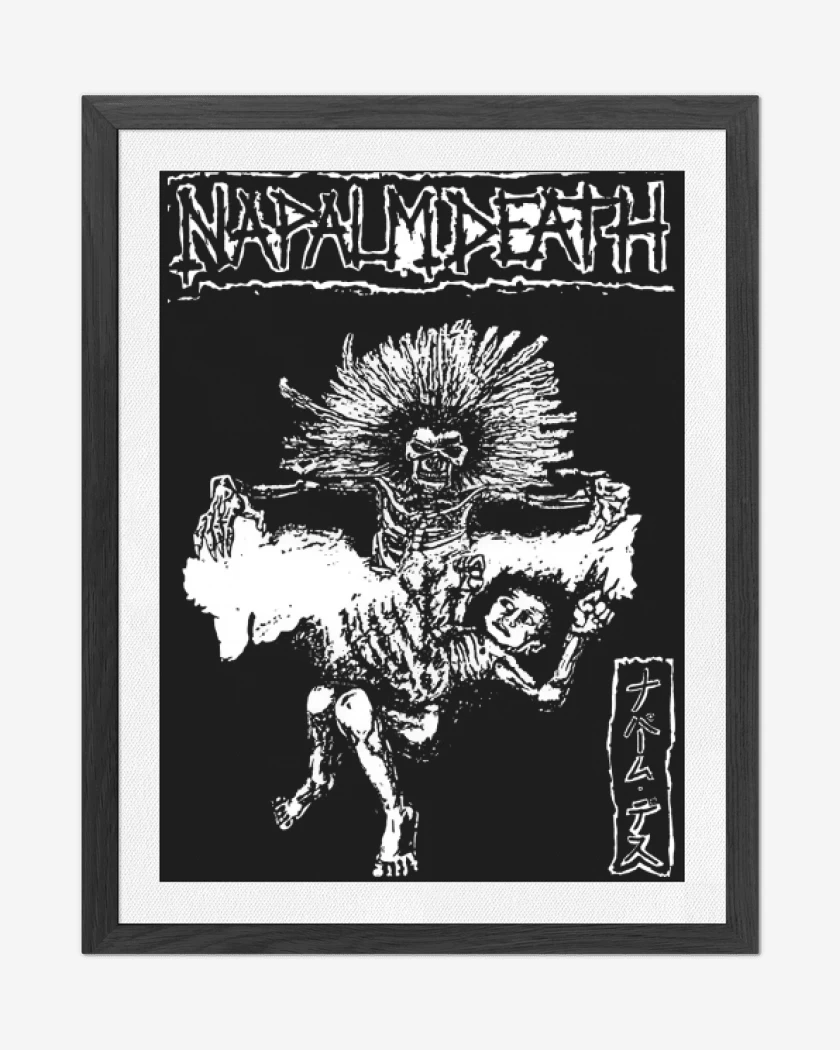 Cuadro decorativo Napalm Death JAPAN