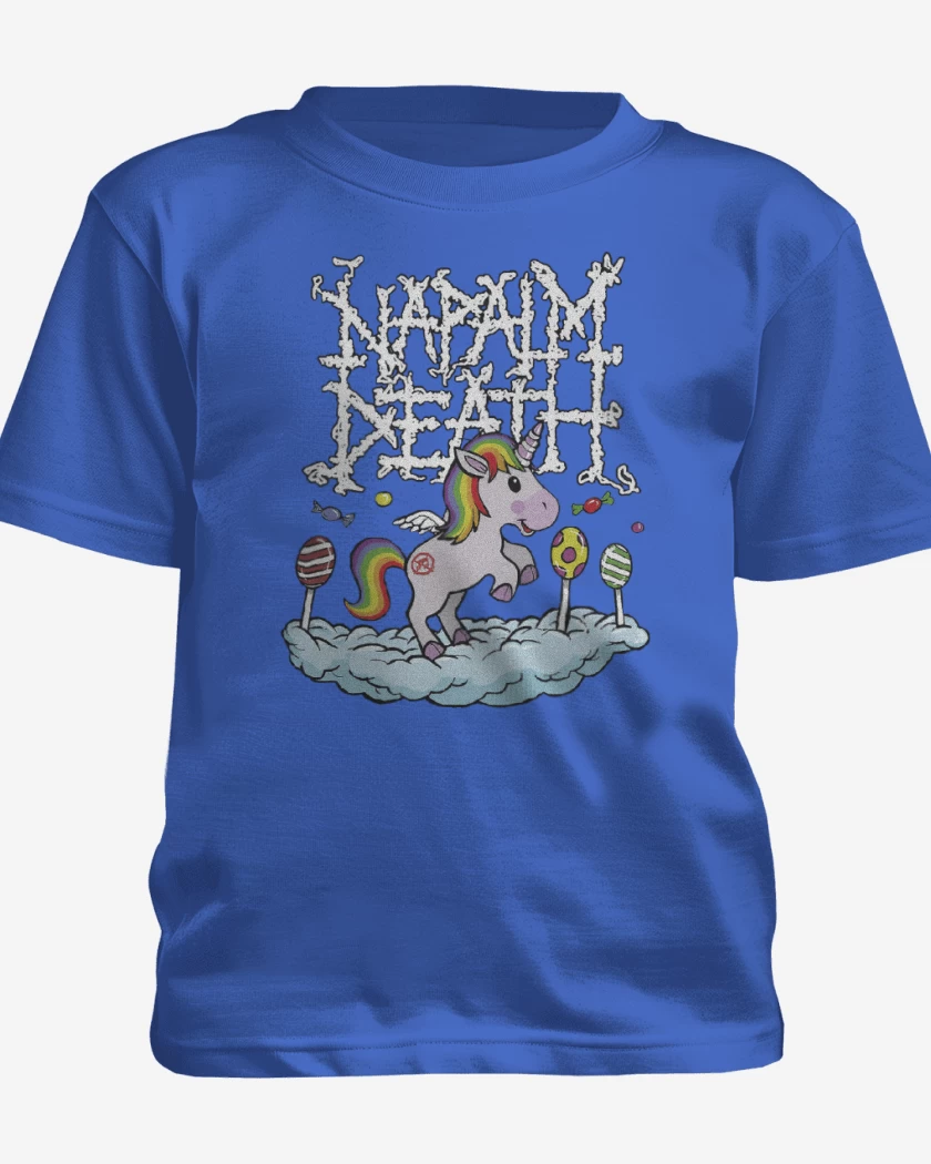 Polera de niño Napalm Death Unicornio