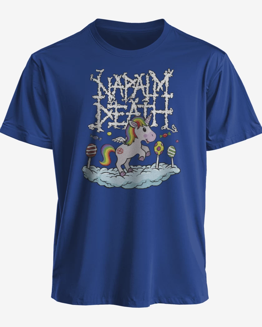 Polera Napalm Death Unicornio