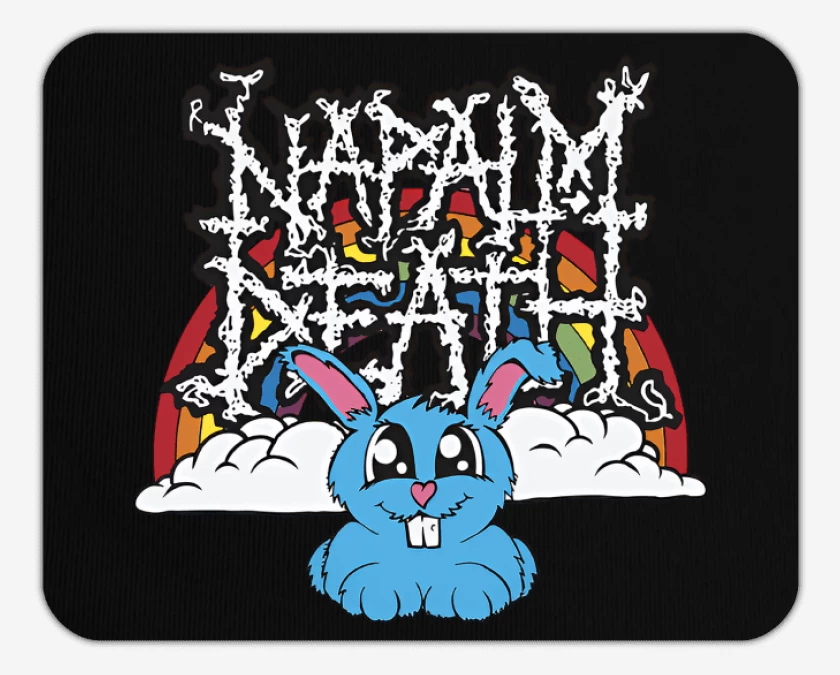 Mousepad Napalm Death Conejito