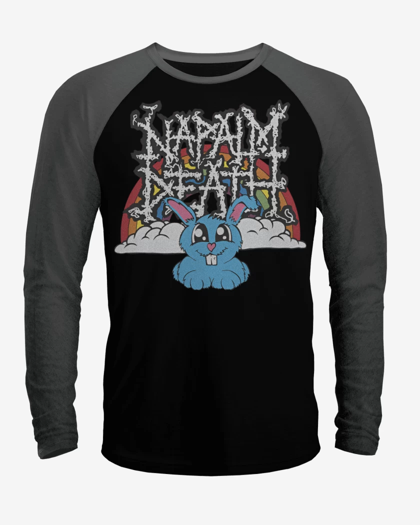 Polera Raglan Napalm Death Conejito