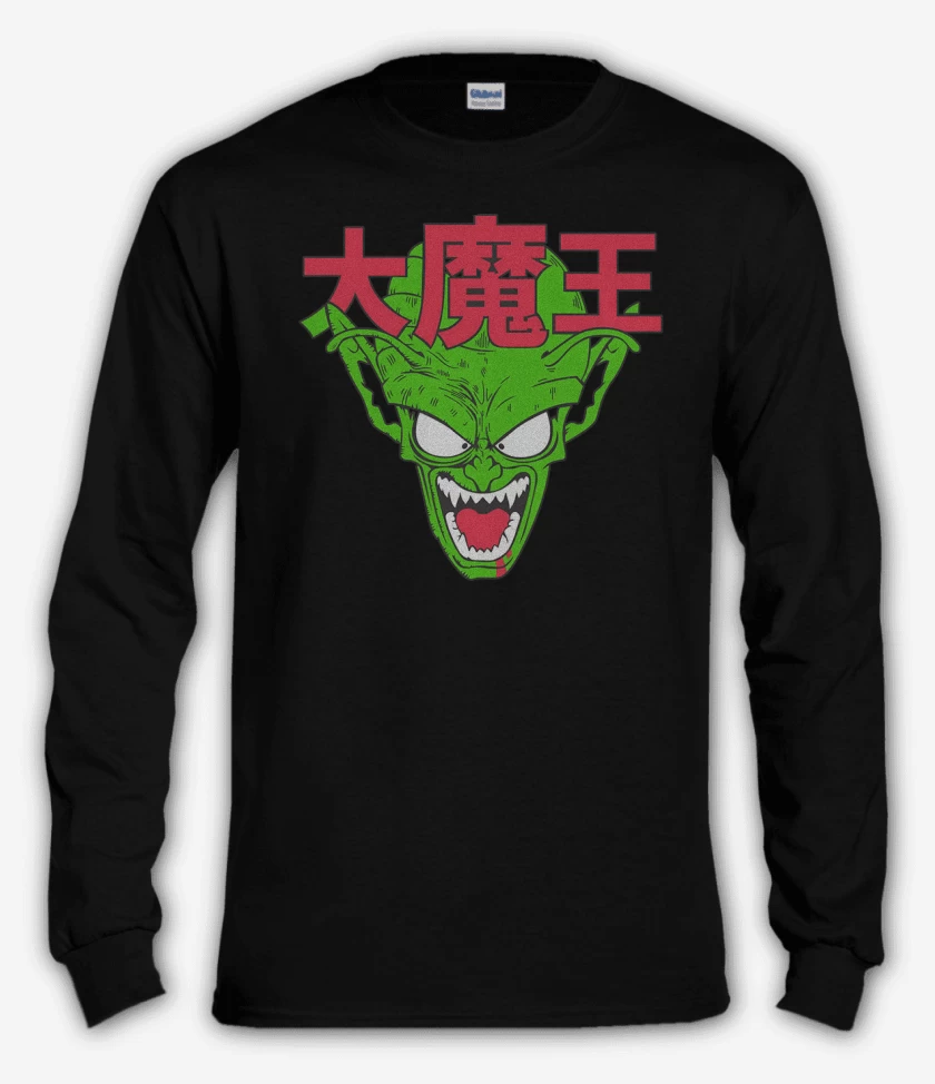 Polera manga larga Negro de Daimaku