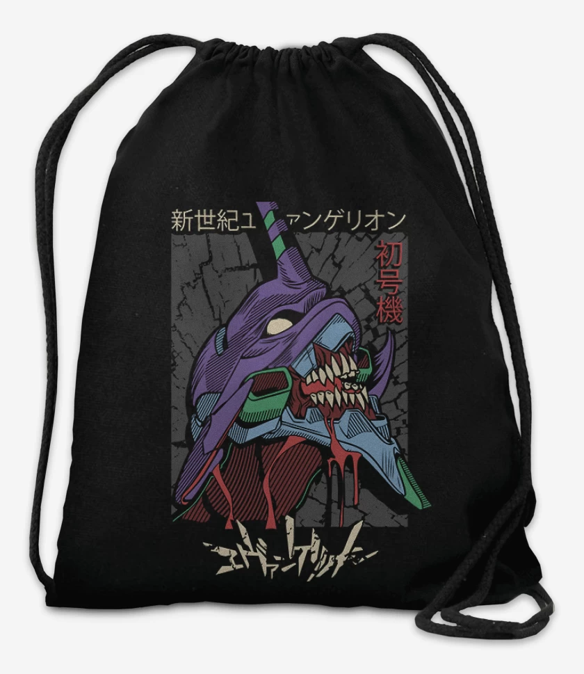 Mochila Negro de Evangelion 01