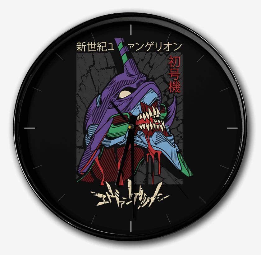Reloj Negro de Evangelion 01