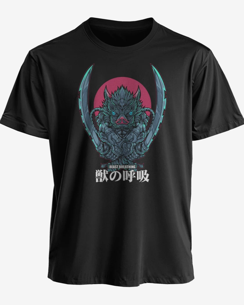 Polera Inosuke respiracion de la bestia