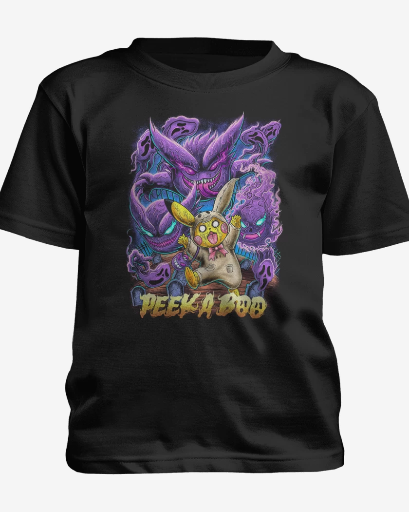 Polera de niño Negro de Peeka booo