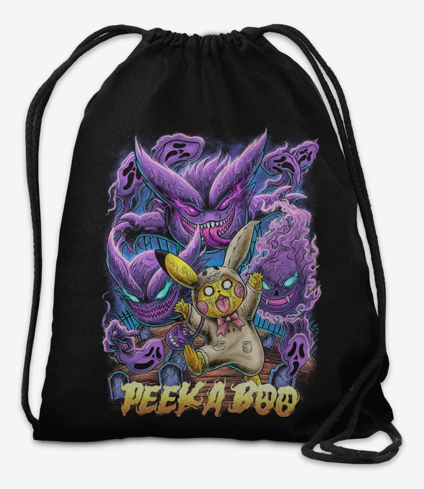Mochila Negro de Peeka booo