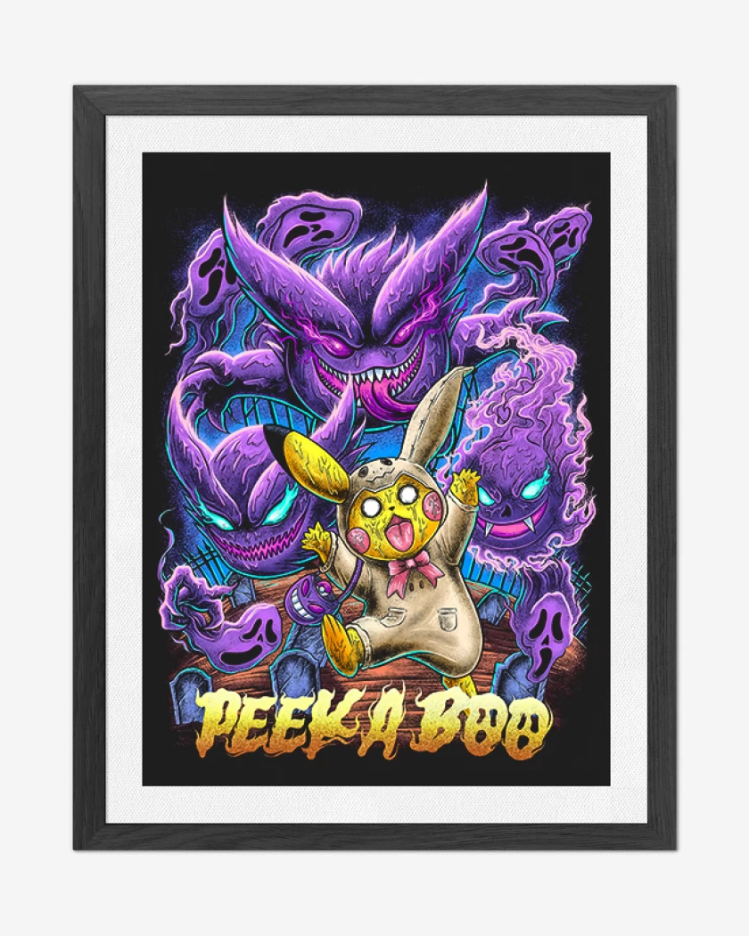 Cuadro decorativo Negro de Peeka booo