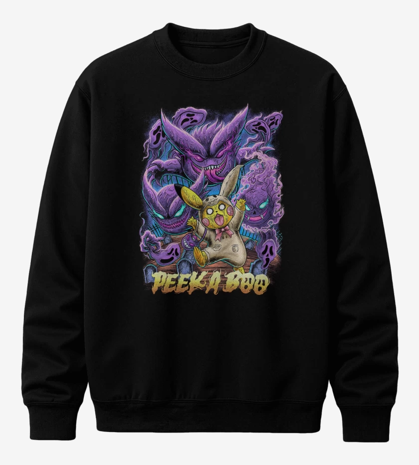 Poleron polo Negro de Peeka booo