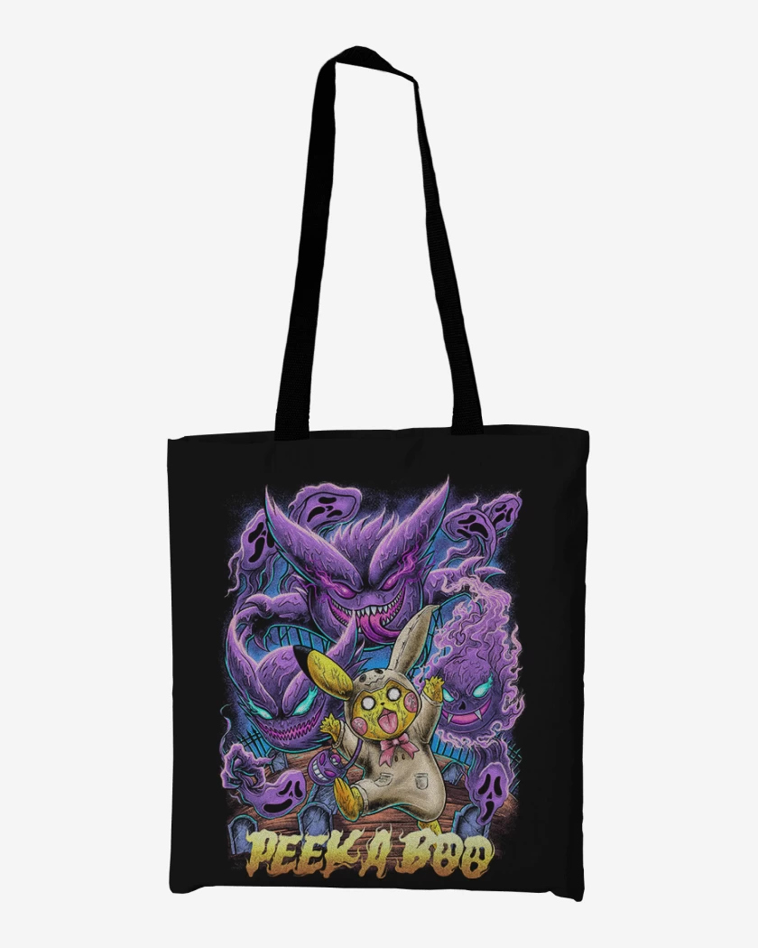 Totebag Negro de Peeka booo