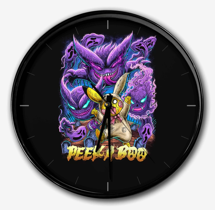Reloj Negro de Peeka booo
