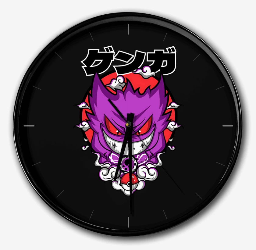 Reloj Negro de Pokemon fantasma
