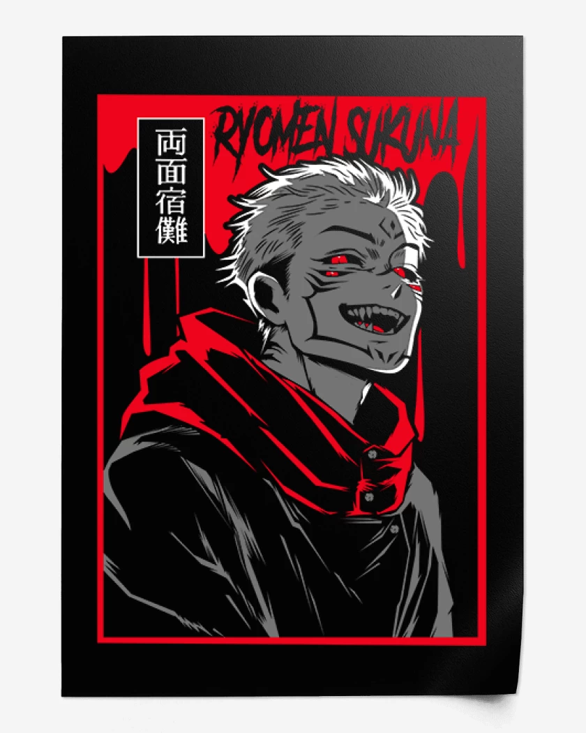 Print Ryomen Sukuna