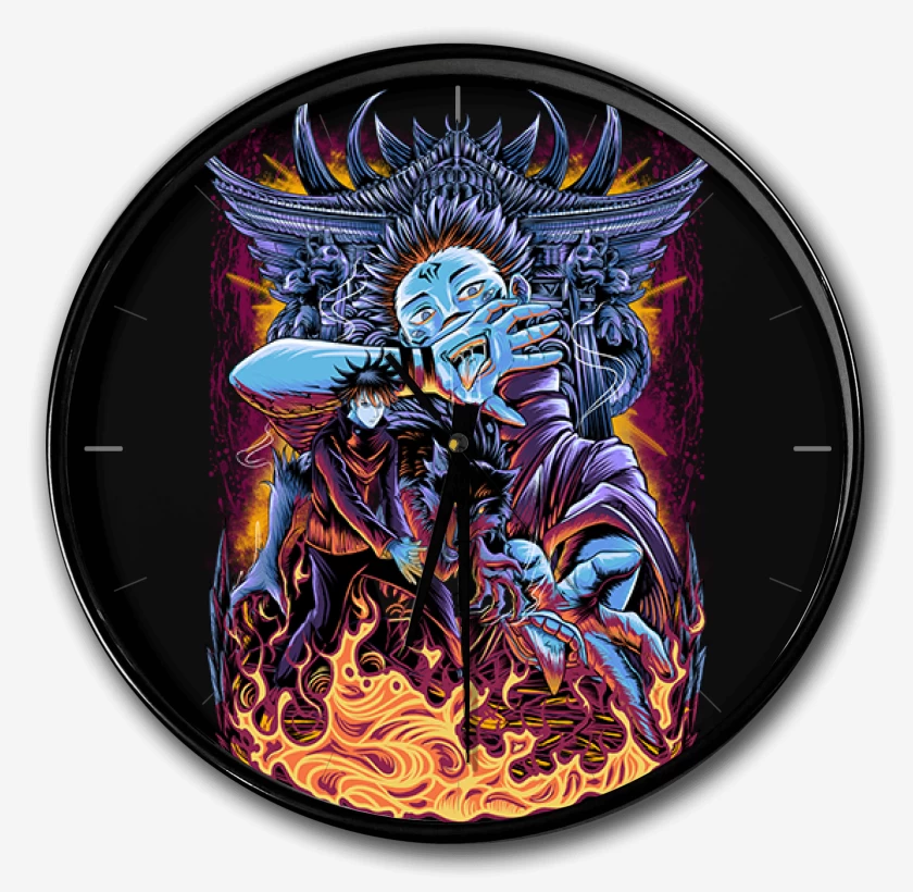 Reloj Negro de Sukuna jujutsu kaisen