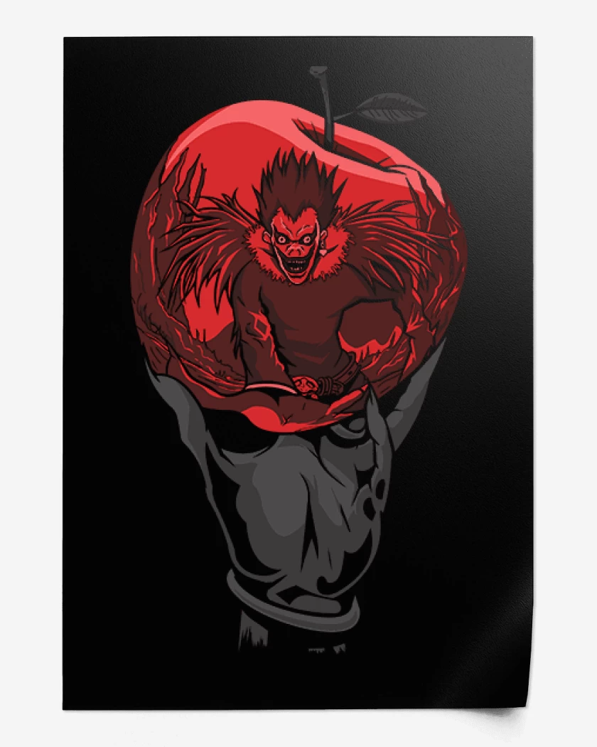 Print Shinigami manzana