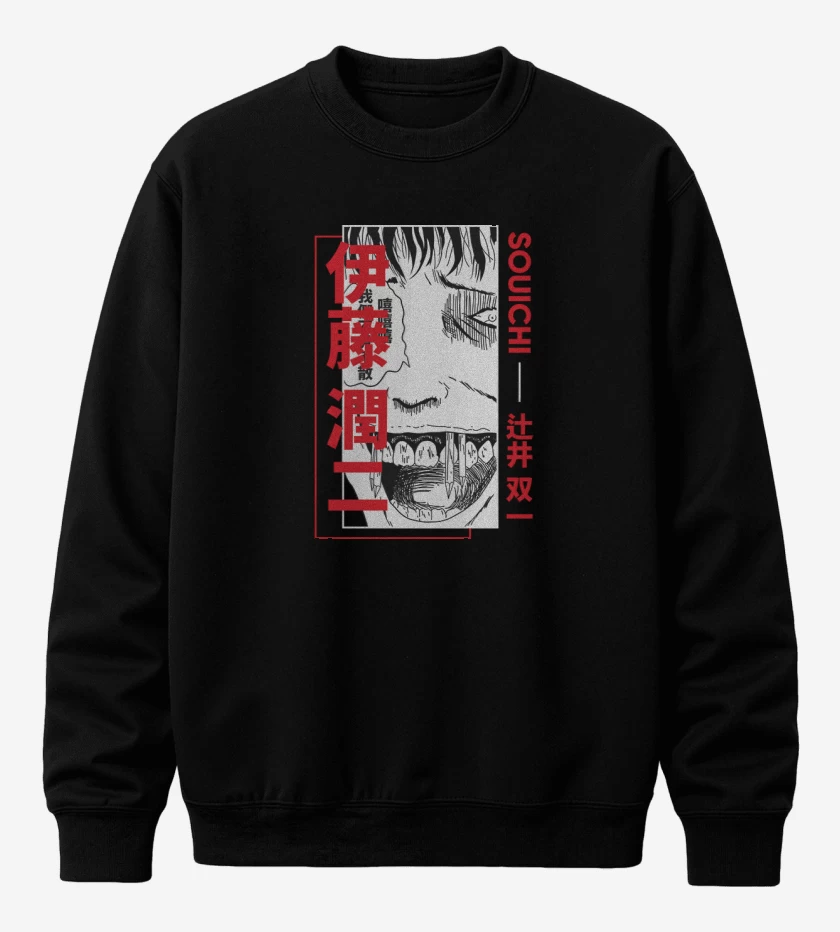 Poleron polo Negro de souichi