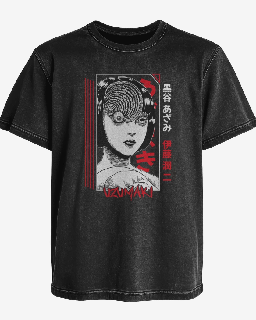 Polera desgastada Uzumaki 1