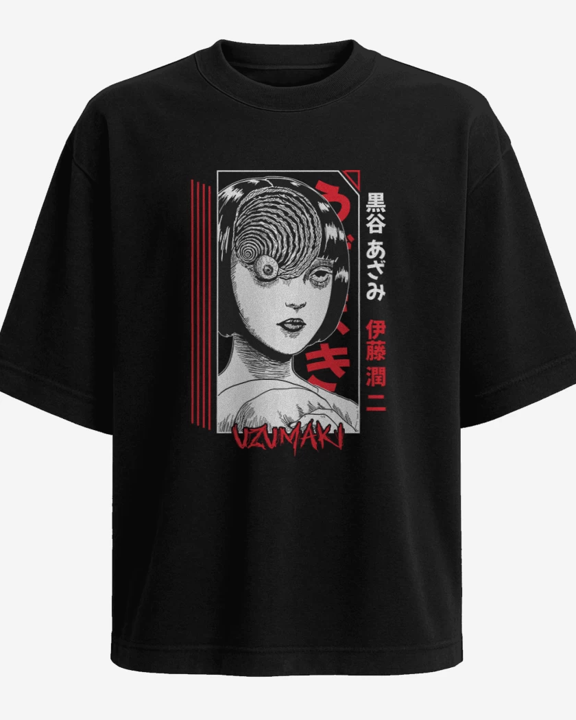 Polera Oversize Uzumaki 1
