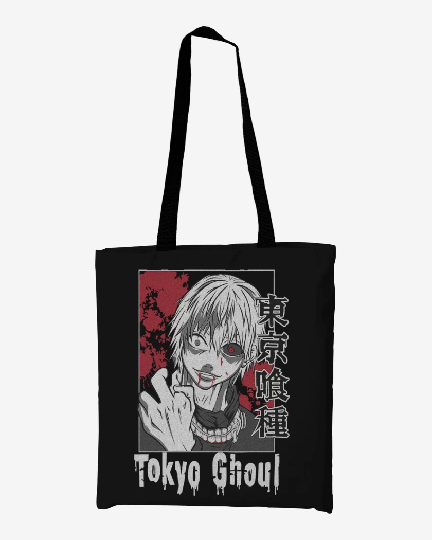Totebag Negro de tokio Ghoul