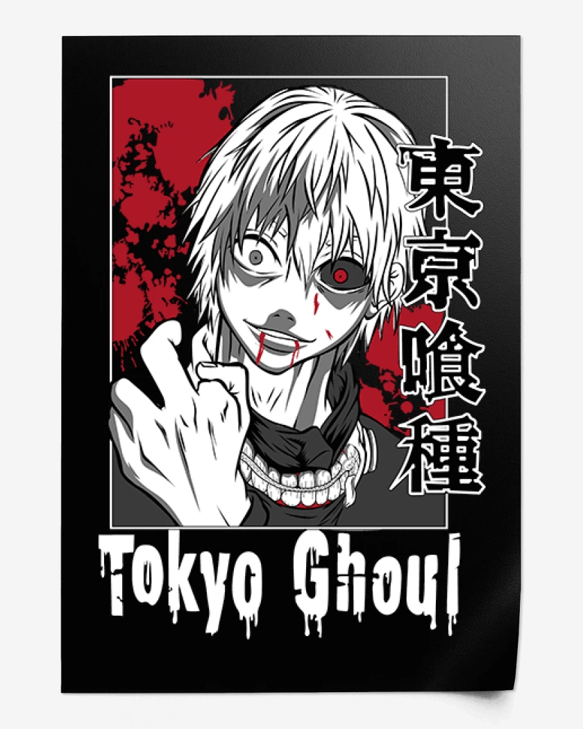 Print Negro de tokio Ghoul