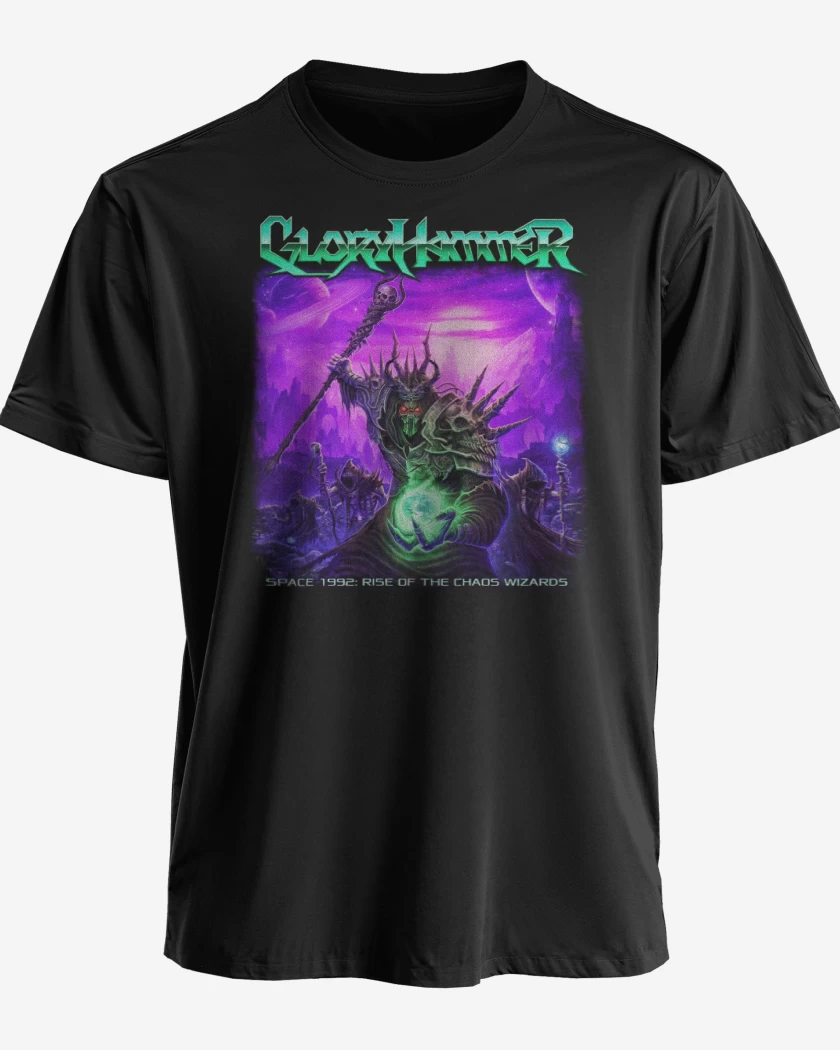 Polera premium Negro de Gloryhammer Space 1992