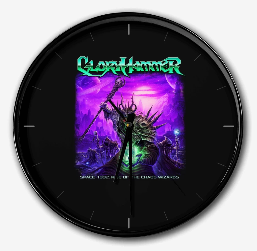Reloj Negro de Gloryhammer Space 1992