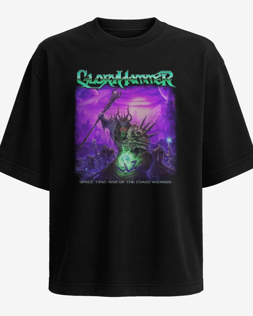 Polera Oversize Gloryhammer Space 1992