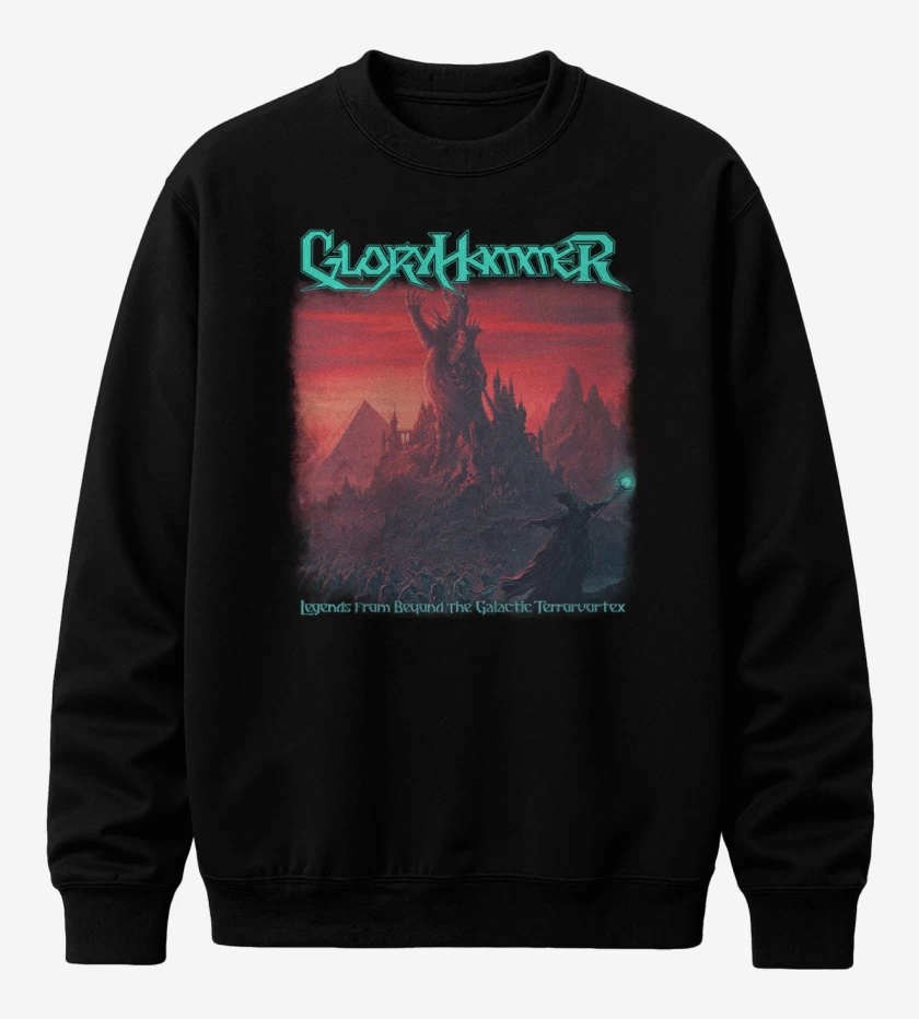 Poleron polo Negro de Gloryhammer Terrorvortex