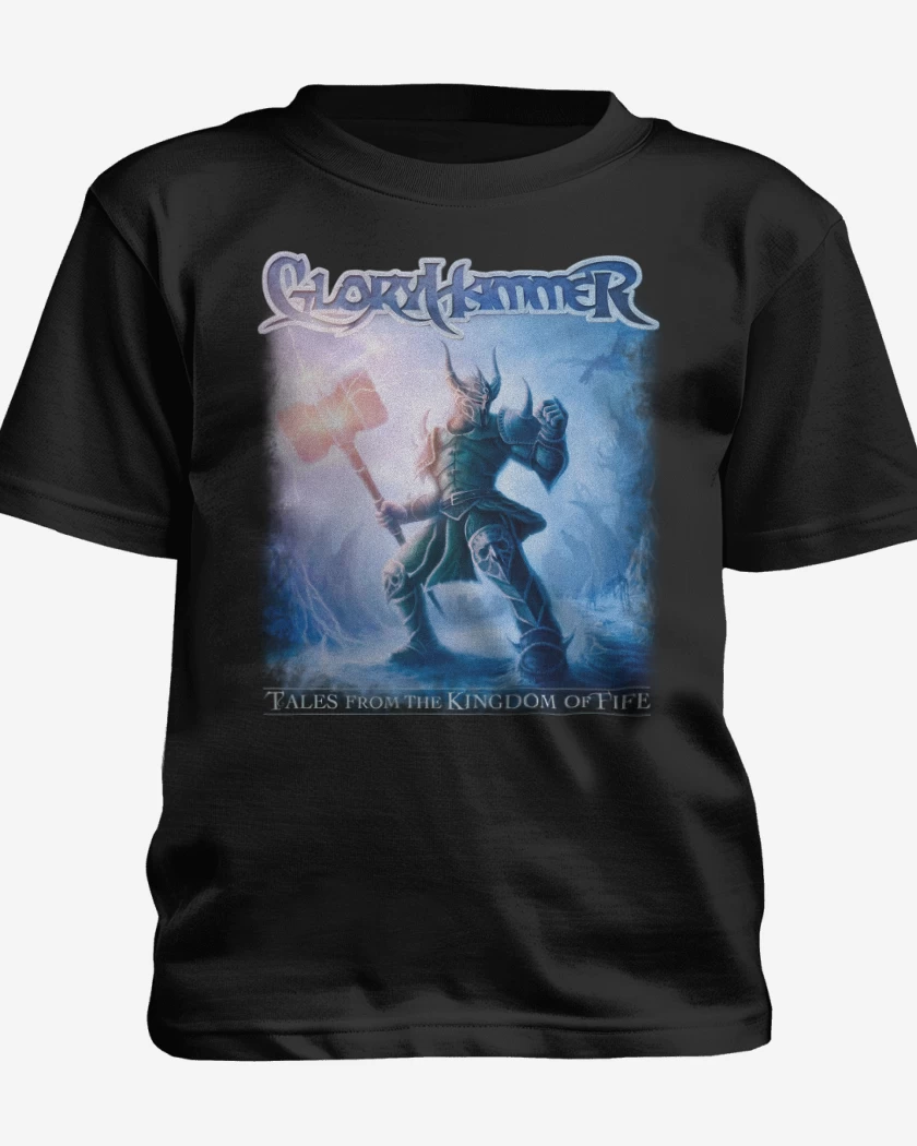 Polera de niño Negro de Gloryhammer Kingdom of Fife