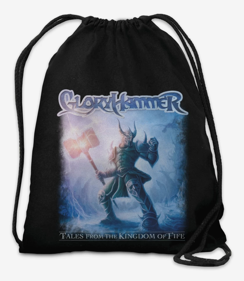 Mochila Negro de Gloryhammer Kingdom of Fife