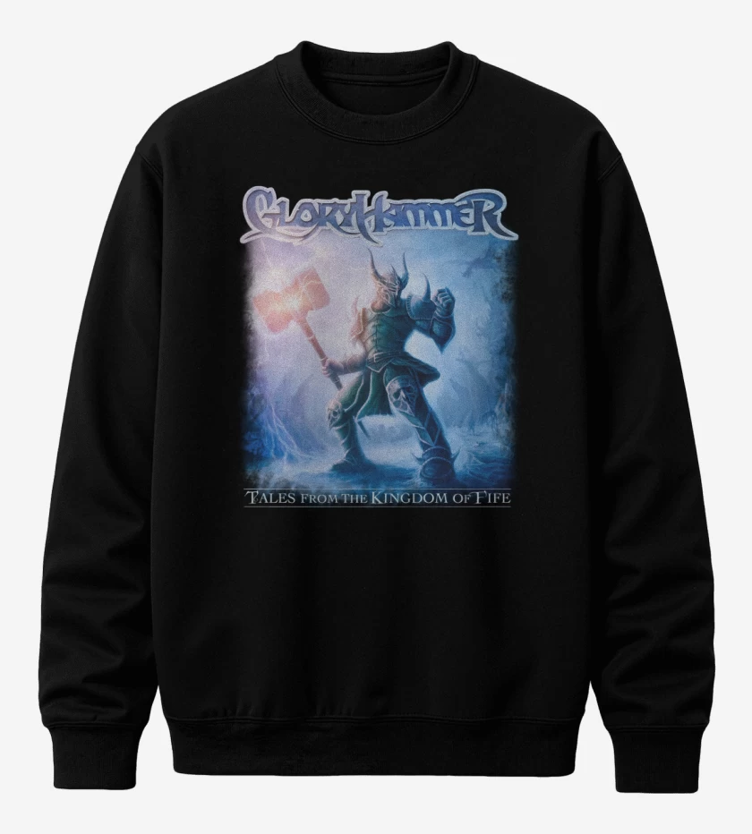 Poleron polo Negro de Gloryhammer Kingdom of Fife
