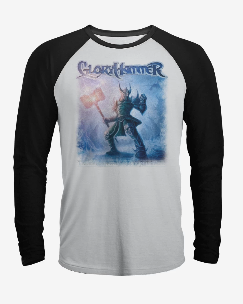 Polera Raglan Gloryhammer Kingdom of Fife