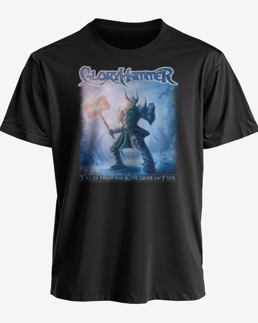 Polera premium Negro de Gloryhammer Kingdom of Fife