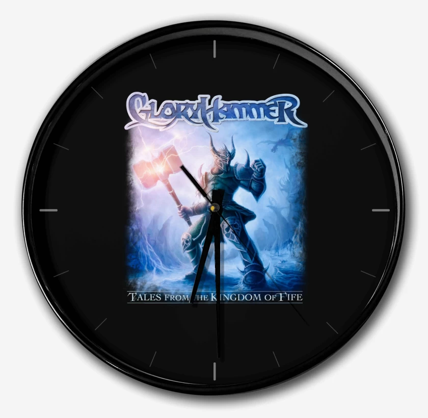 Reloj Negro de Gloryhammer Kingdom of Fife