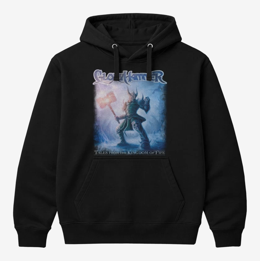 Polerón Canguro Negro de Gloryhammer Kingdom of Fife