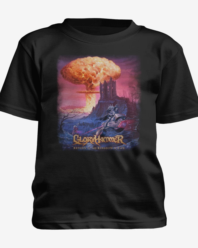 Polera de niño Negro de Gloryhammer Return 