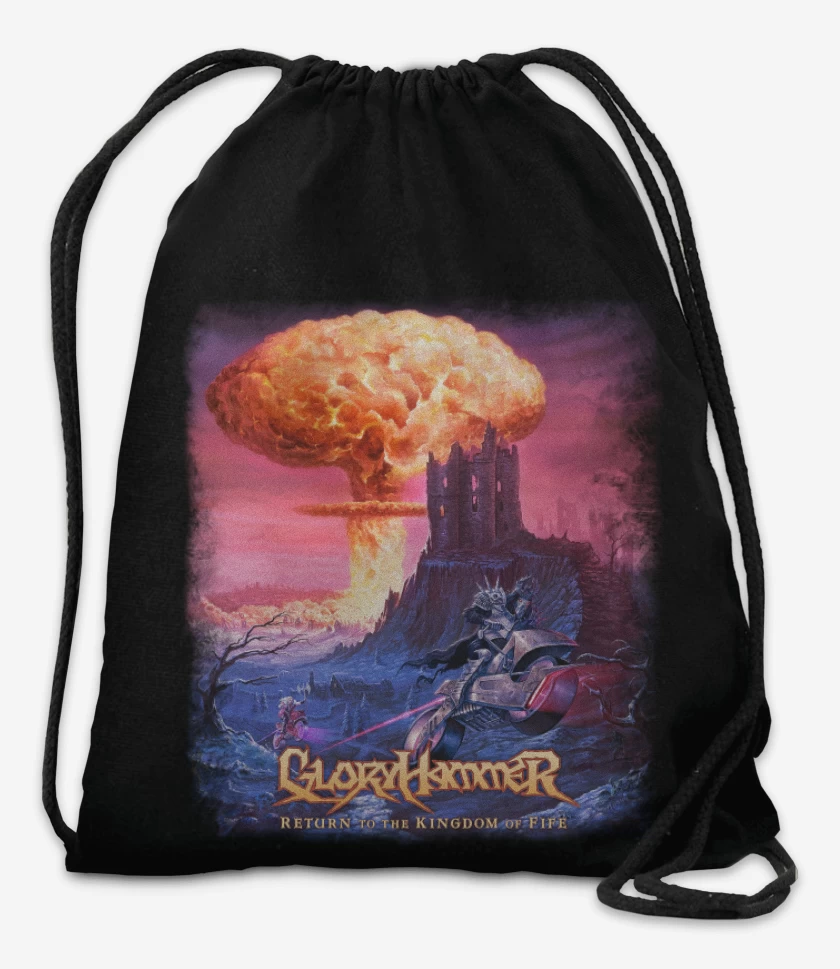 Mochila Negro de Gloryhammer Return 