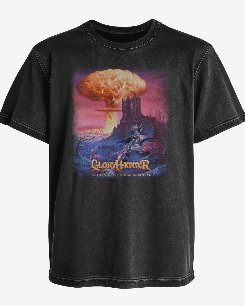 Polera desgastada Gloryhammer Return 
