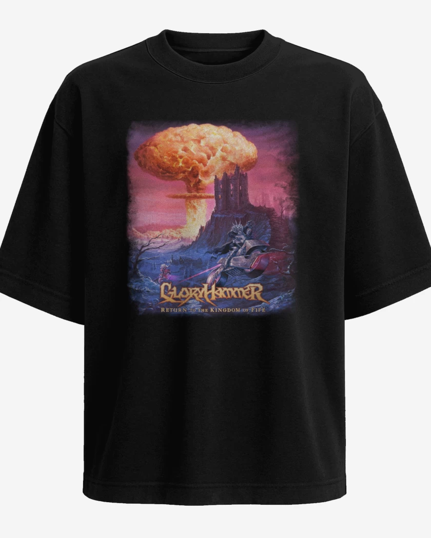 Polera Oversize Gloryhammer Return 