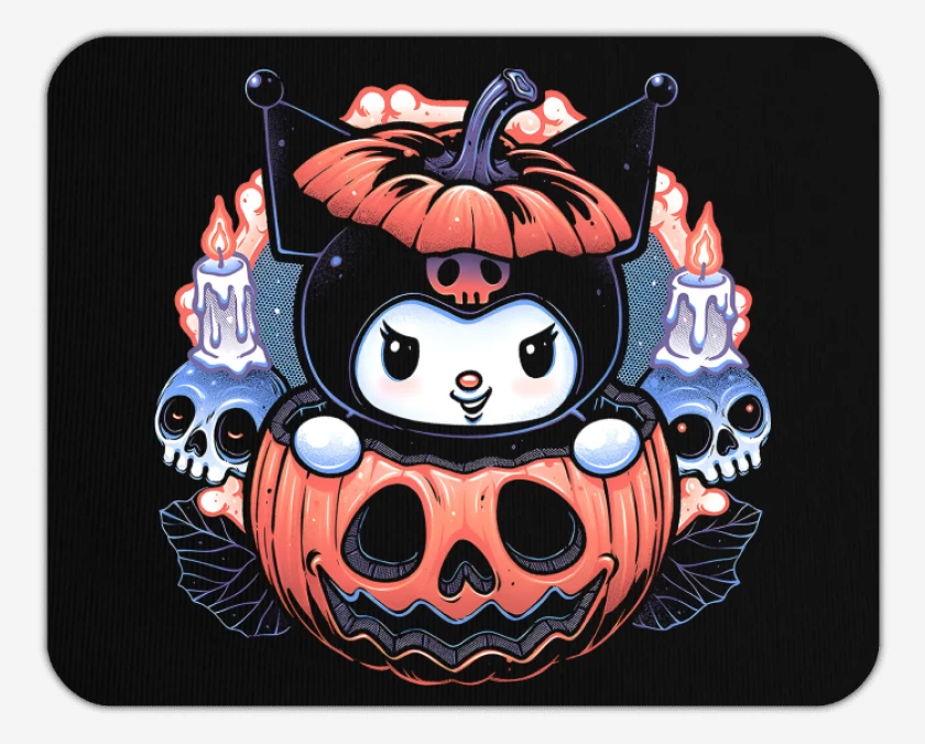 Mousepad Kuromi Halloween
