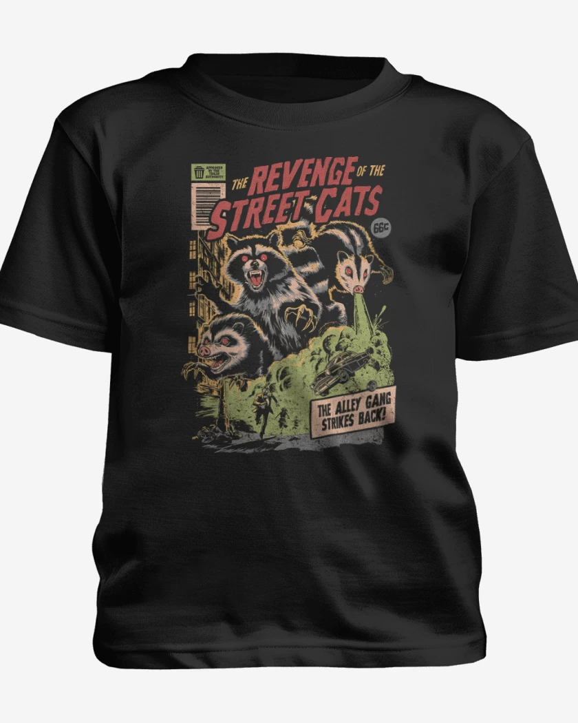 Polera de niño Negro de Sucia Venganza