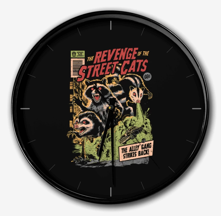 Reloj Negro de Sucia Venganza