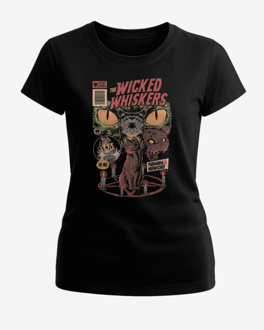 Polera de Mujer Negro de Purranoia