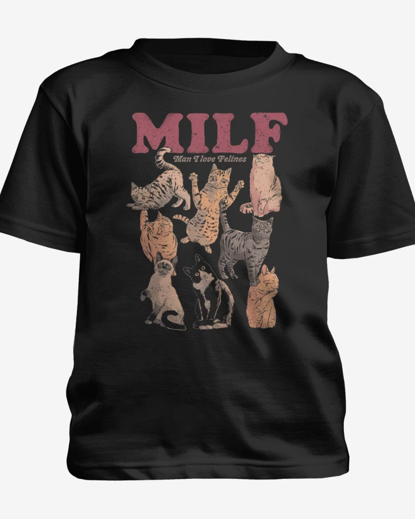 Polera de niño Negro de Los MILF